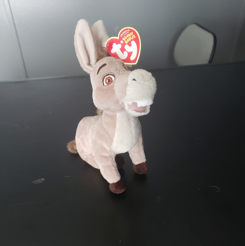 MOVING, MAKE OFFER* Donkey beanie baby